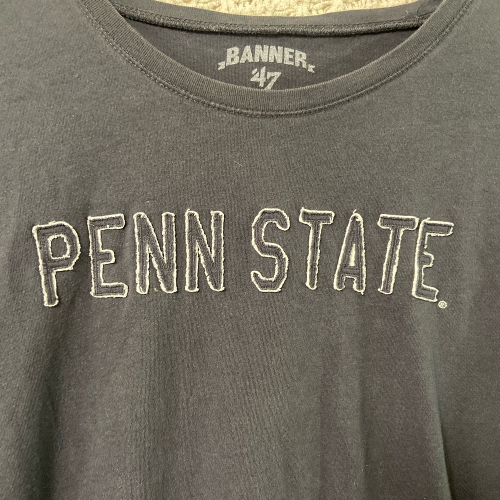 Penn State College Distressed Long Sleeve Tee - Picture 3 of 4